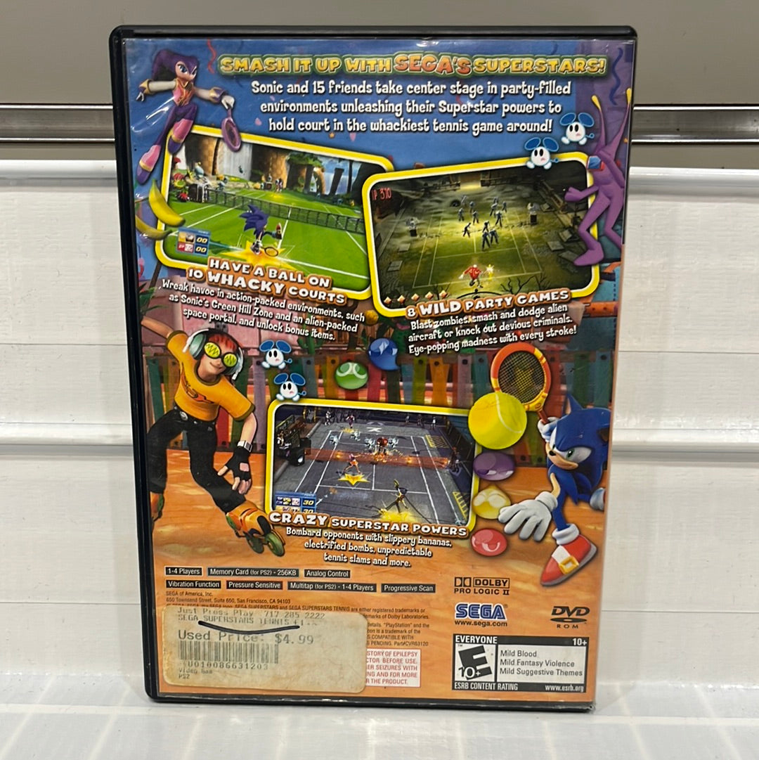 Sega Superstars Tennis - Playstation 2