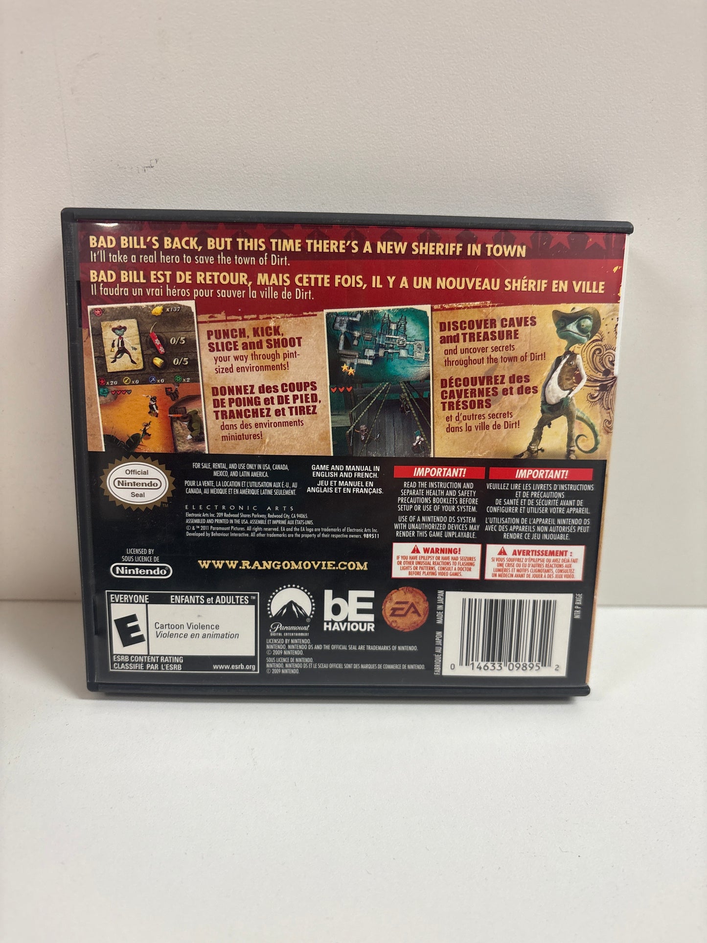 Rango: The Video Game - Nintendo DS