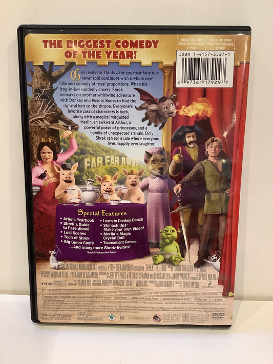 Shrek the Third - DVD