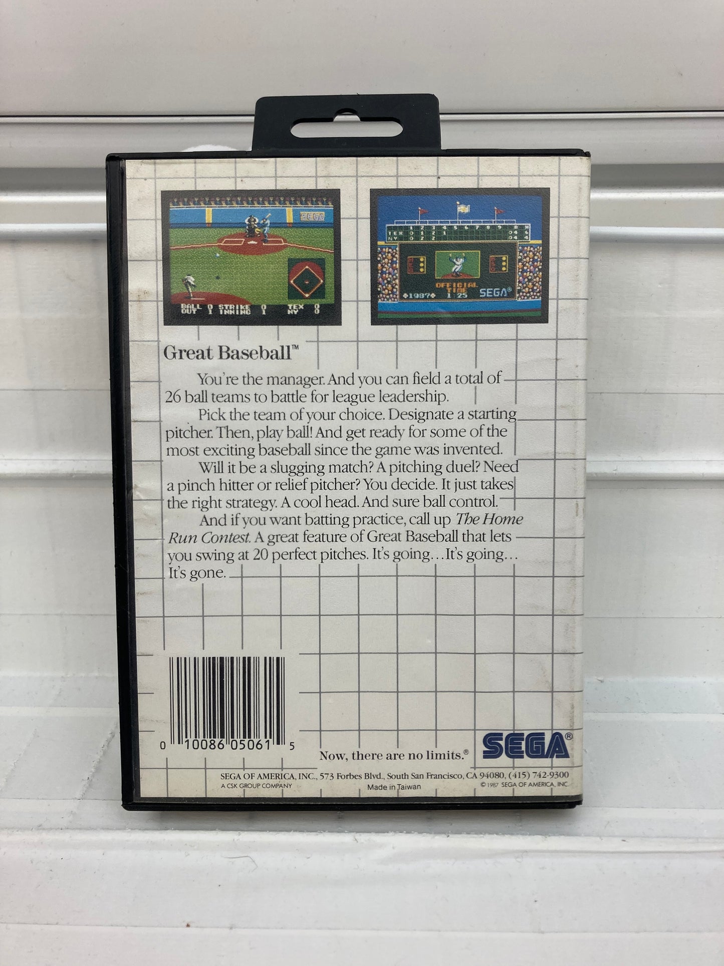 Great Baseball - Sega Master System