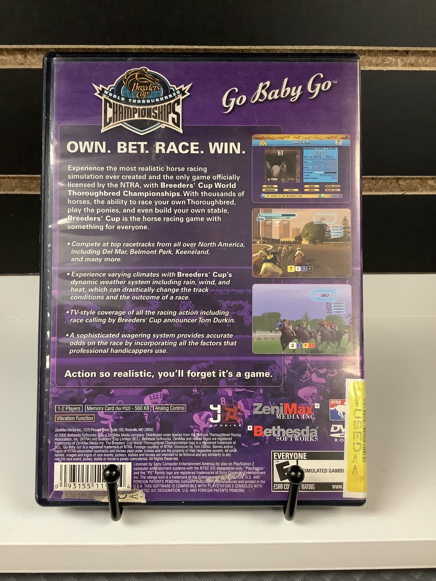 Breeders' Cup World Thoroughbred Championships - Playstation 2