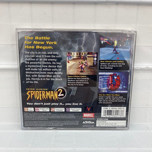 Spiderman 2 Enter Electro - Playstation