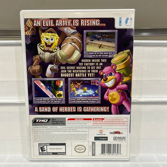 Nicktoons Attack of the Toybots - Wii