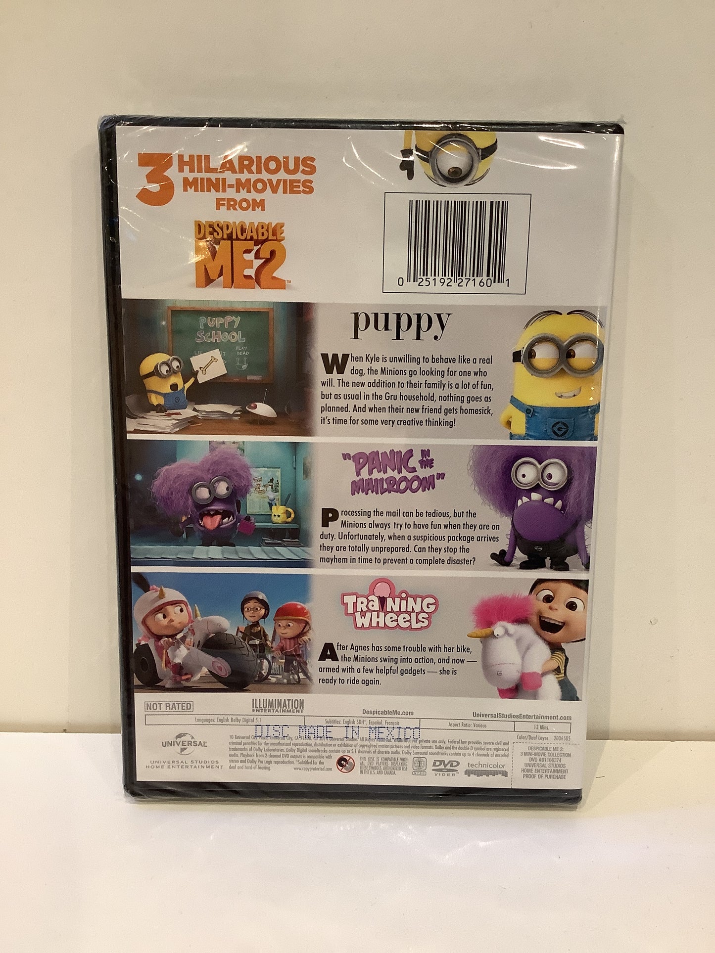 Despicable Me 2: 3 Mini-Movie Collection - DVD