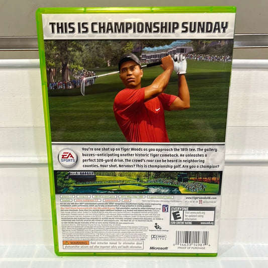 Tiger Woods 2006 - Xbox 360