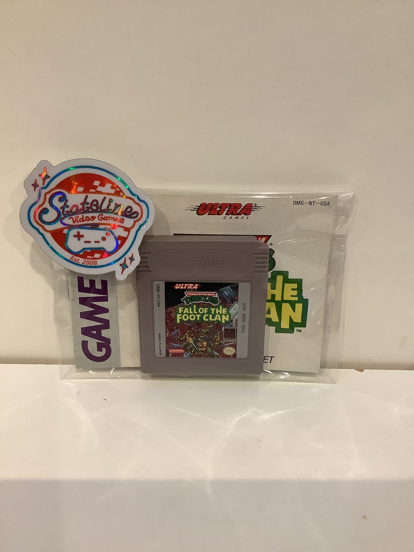 Teenage Mutant Ninja Turtles Fall of the Foot Clan - GameBoy