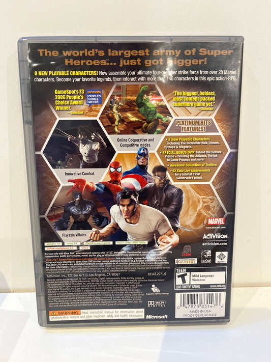 Marvel Ultimate Alliance Special Edition - Xbox 360