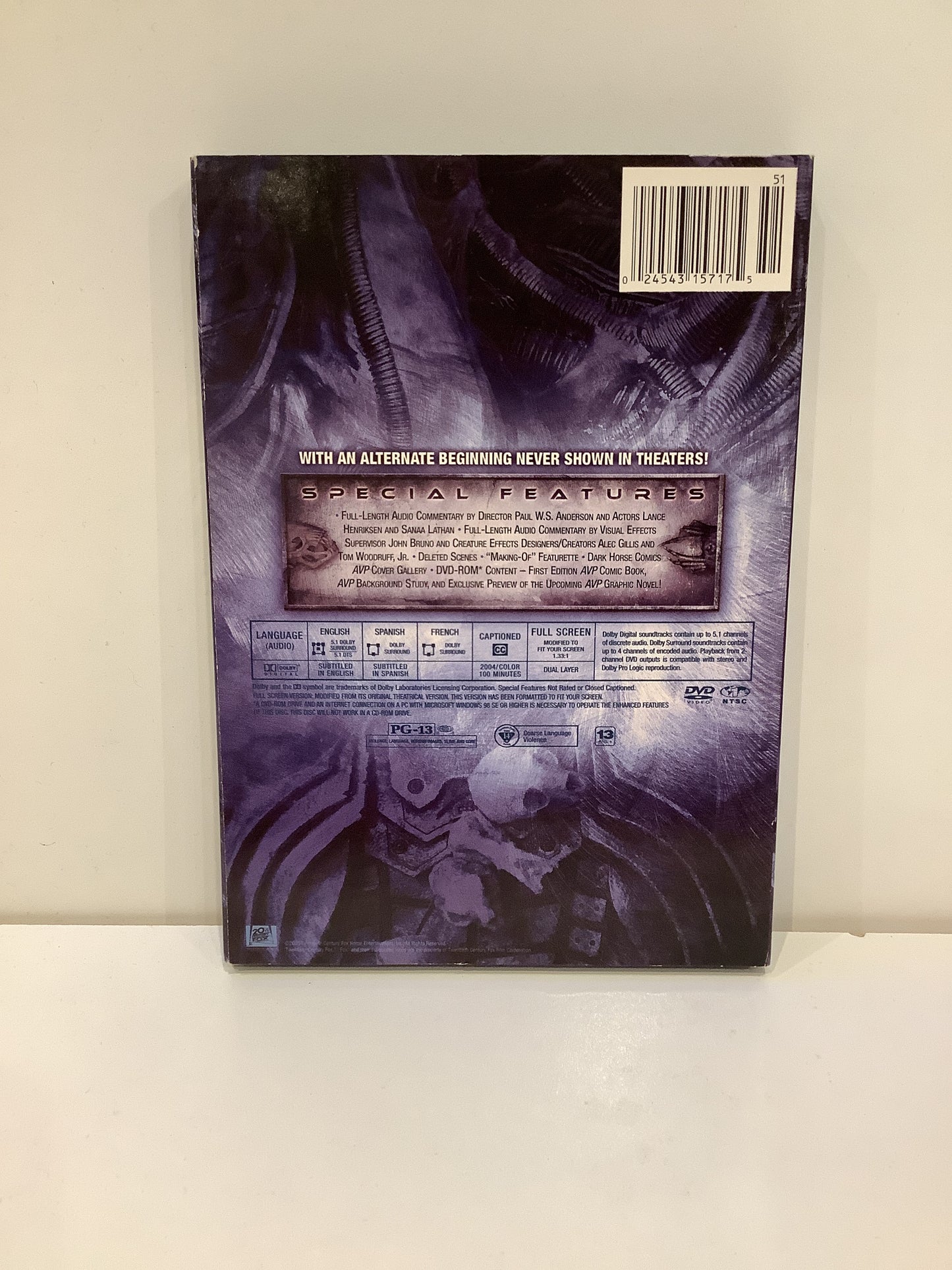 AVP Alien vs. Predator - DVD