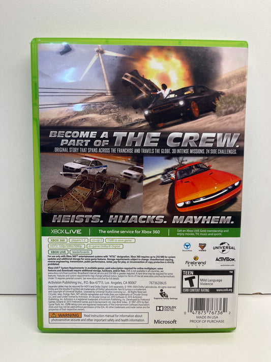 Fast and the Furious: Showdown - Xbox 360