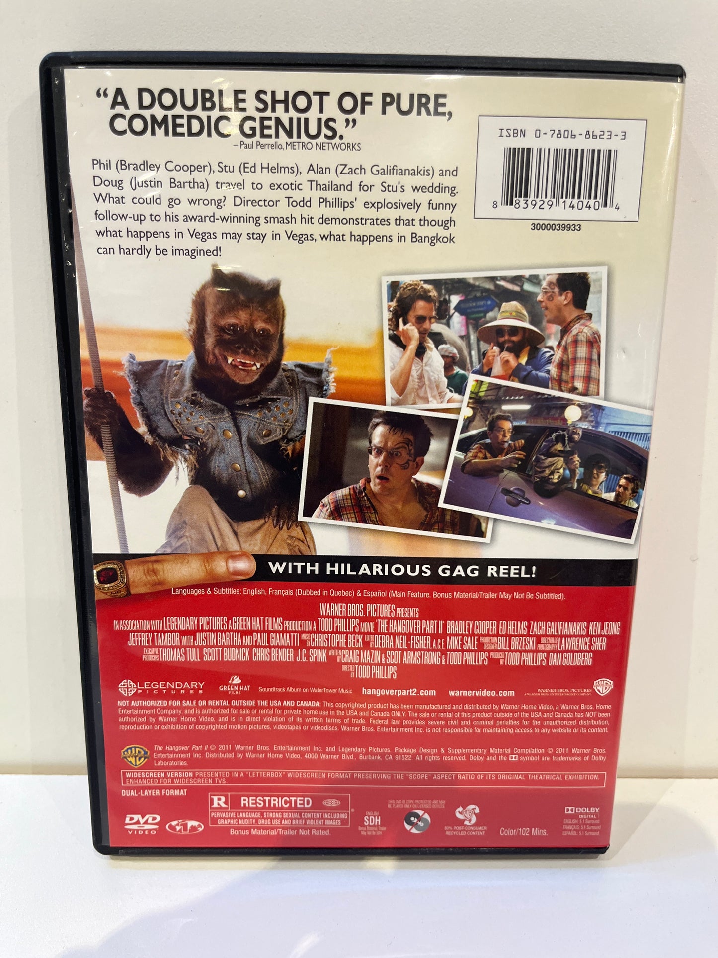The Hangover Part II - DVD