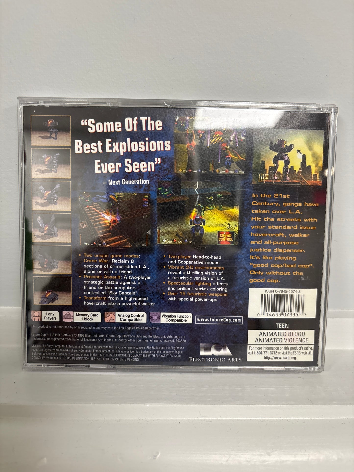 Future Cop LAPD - Playstation