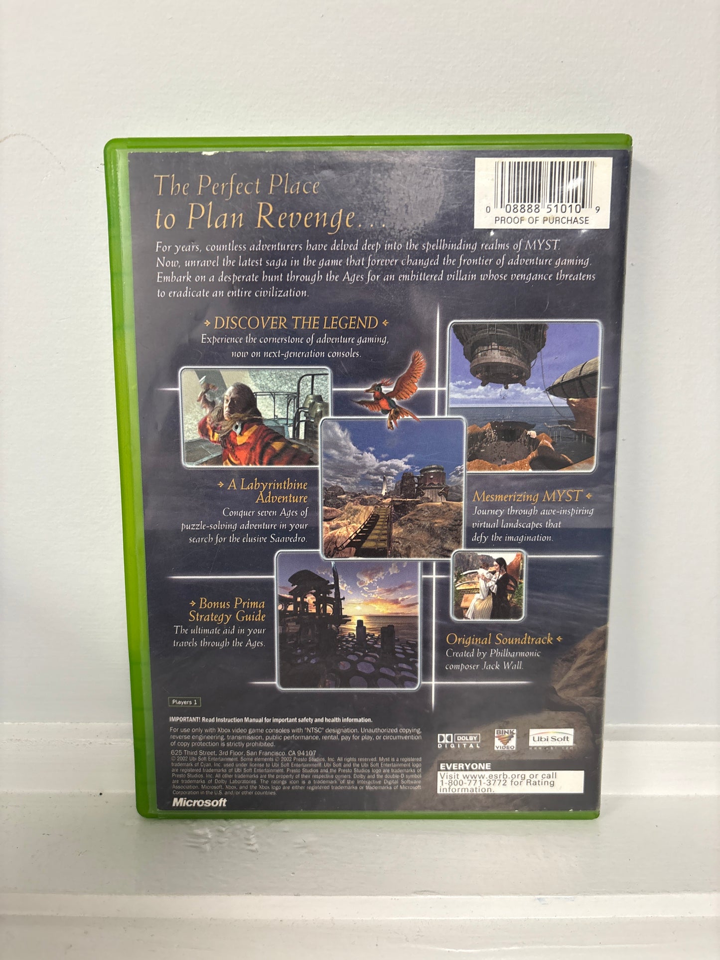 Myst 3 Exile - Xbox