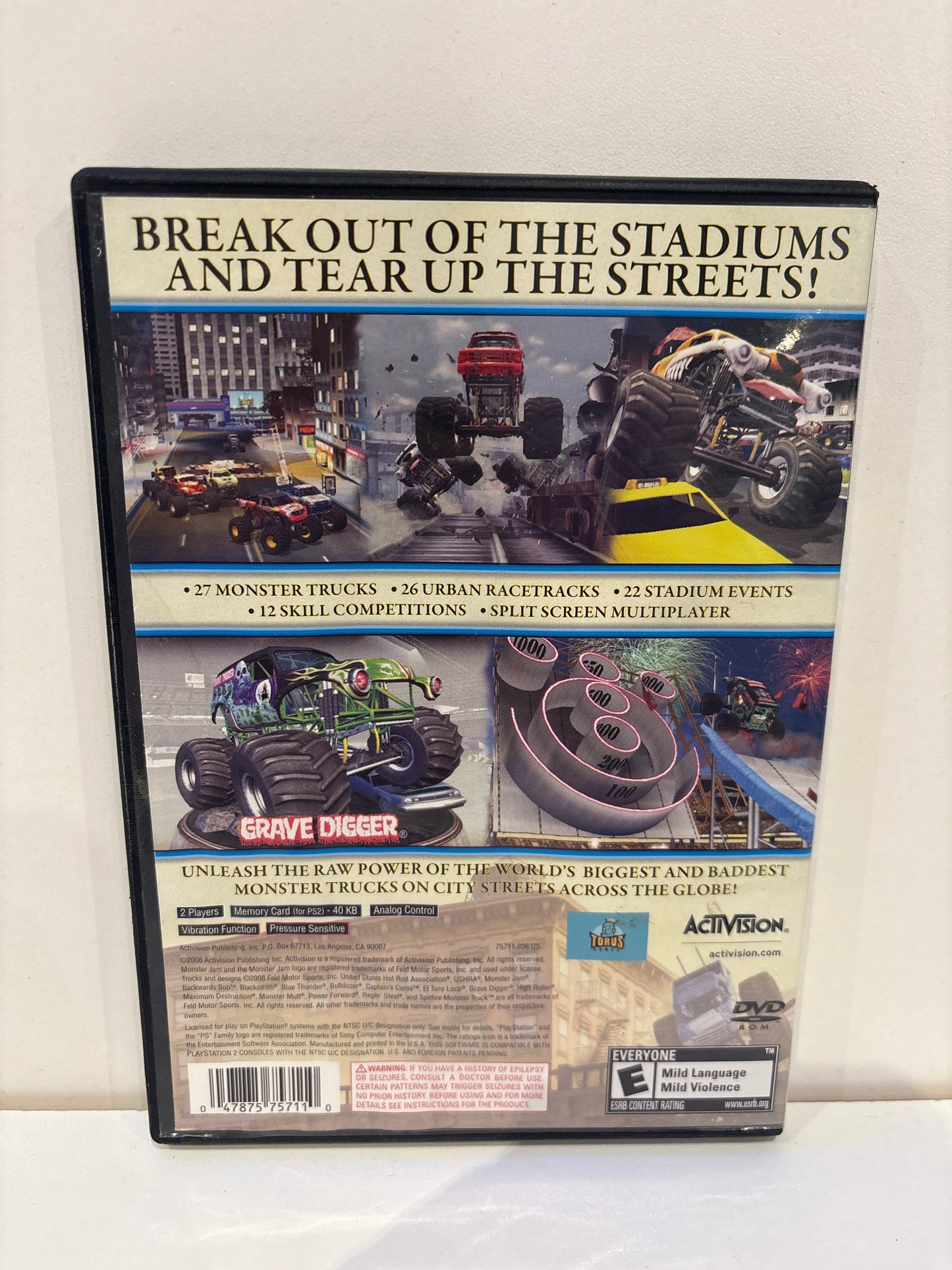 Monster Jam Urban Assault - Playstation 2