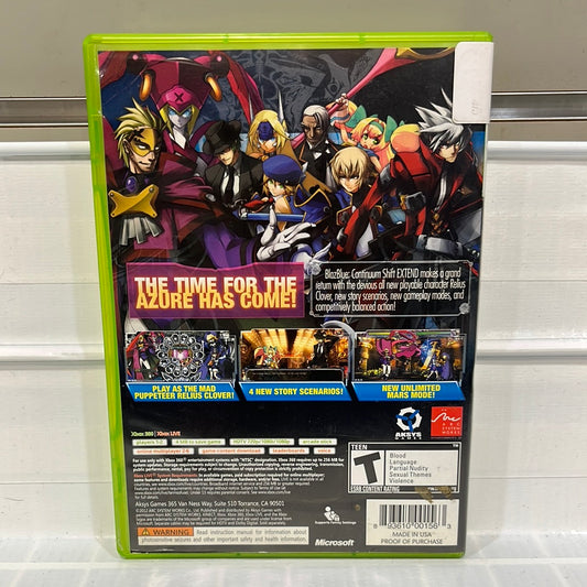 Blazblue: Continuum Shift Extend - Xbox 360