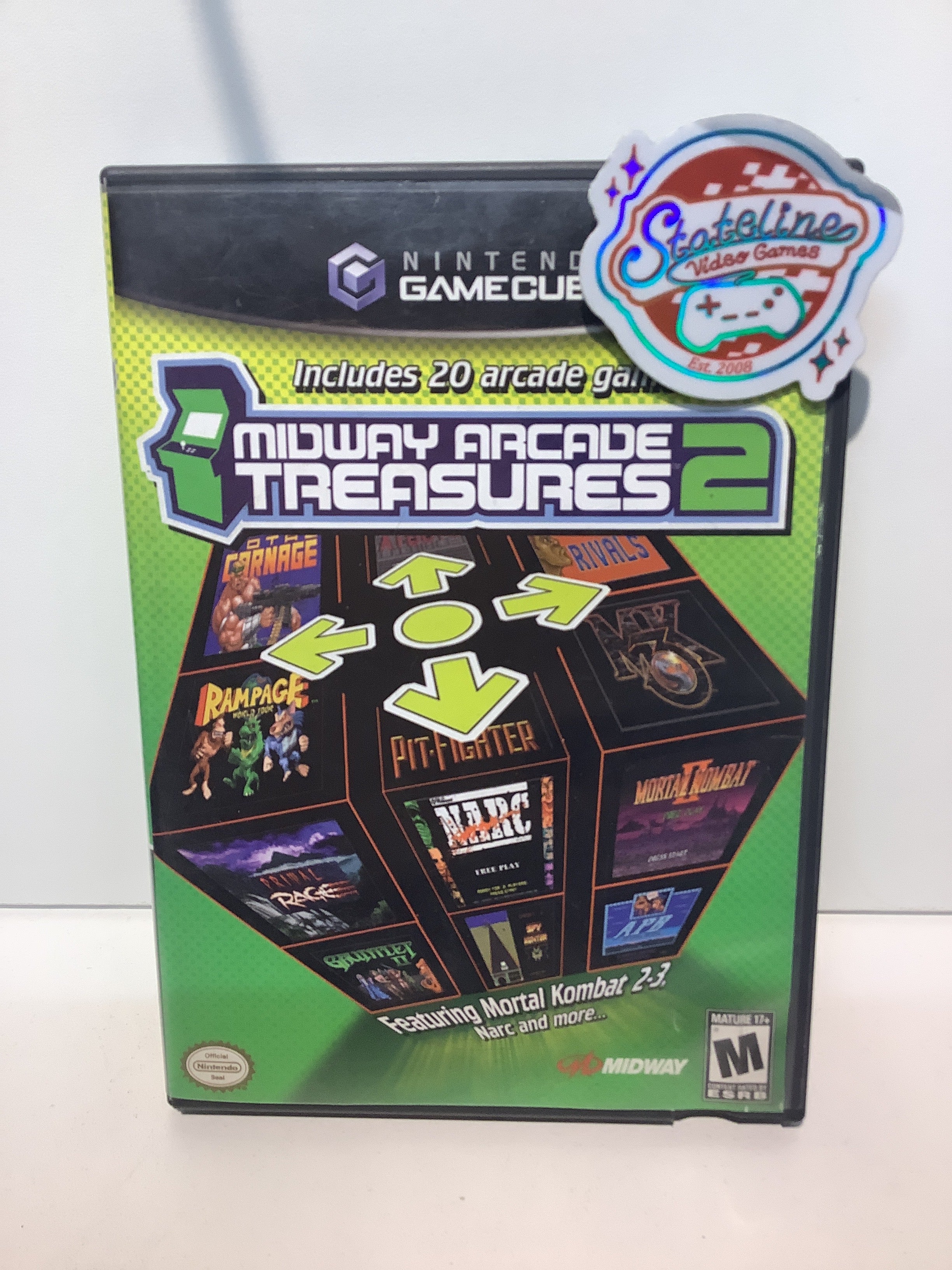 Midway Arcade Treasures 2 - Gamecube – Stateline Video Games Inc.