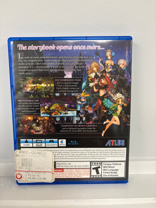 Odin Sphere Leifthrasir - Playstation 4
