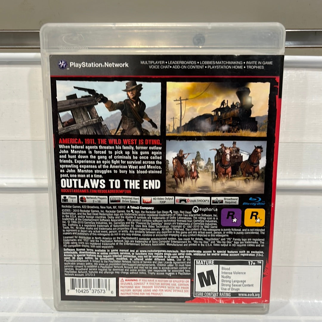 Red Dead Redemption - Playstation 3