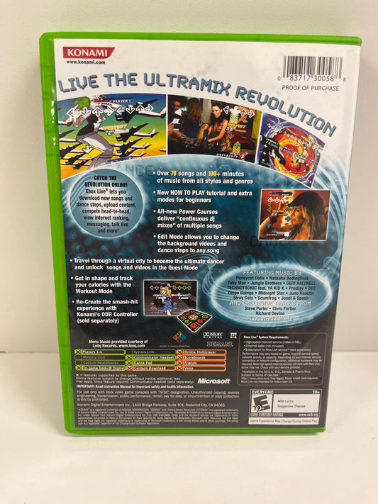 Dance Dance Revolution Ultramix 4 - Xbox
