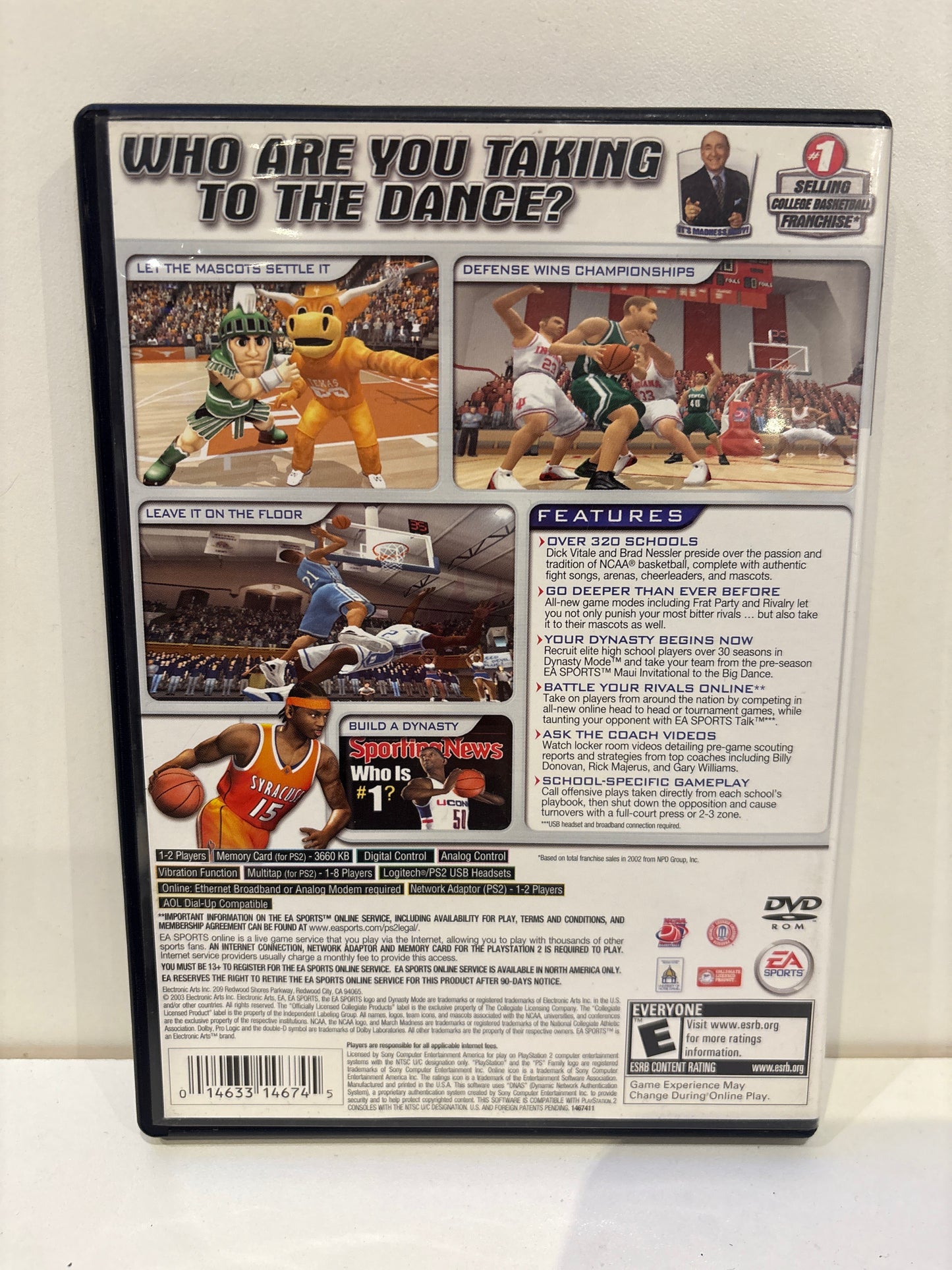 NCAA March Madness 2004 - Playstation 2