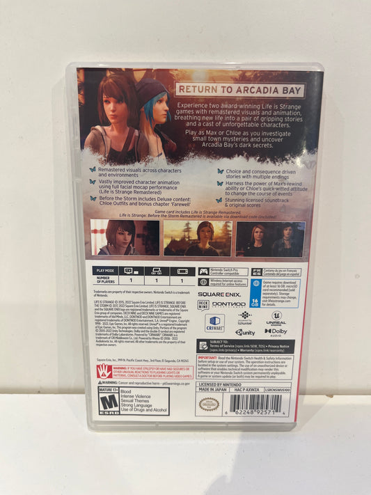 Life is Strange Arcadia Bay Collection - Nintendo Switch