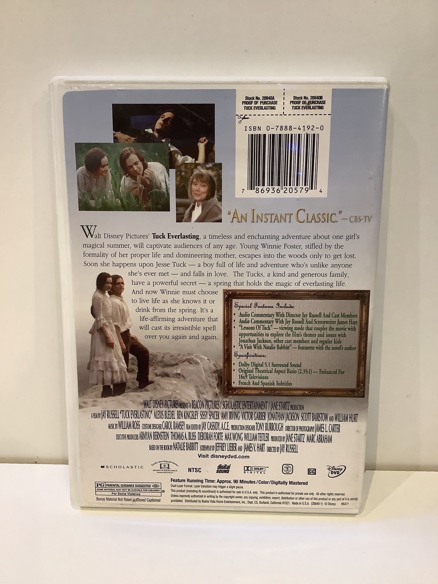 Tuck Everlasting - DVD