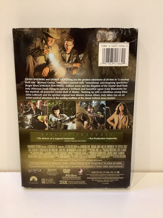 Indiana Jones and the Kingdom of the Crystal Skull - DVD