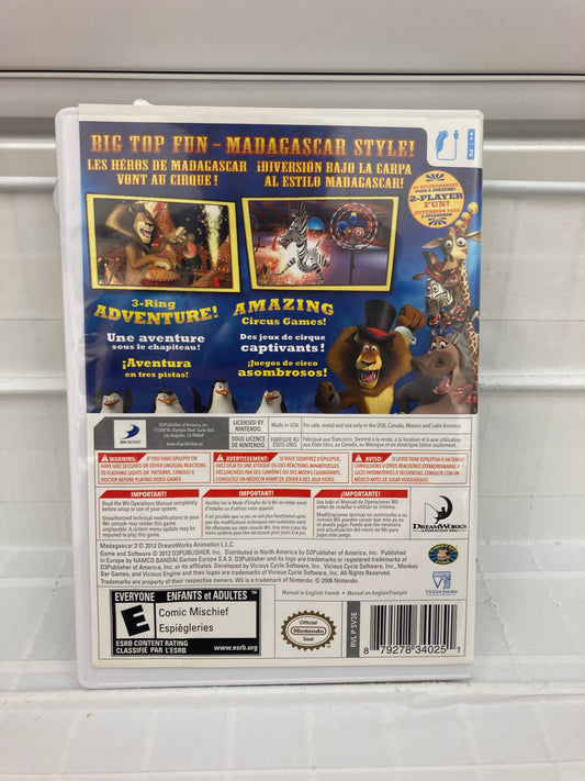 Madagascar 3 - Wii