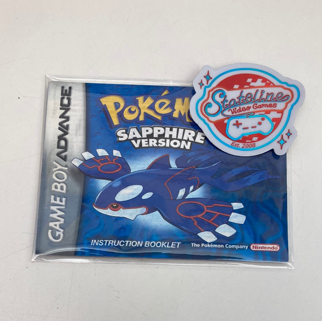 Pokemon Sapphire - GameBoy Advance