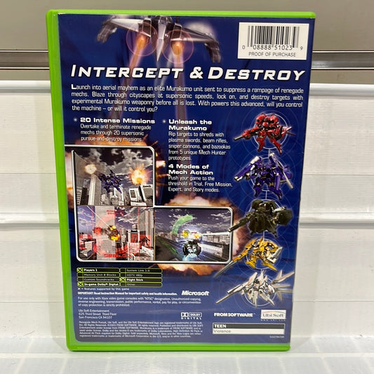 Murakumo Renegade Mech Pursuit - Xbox