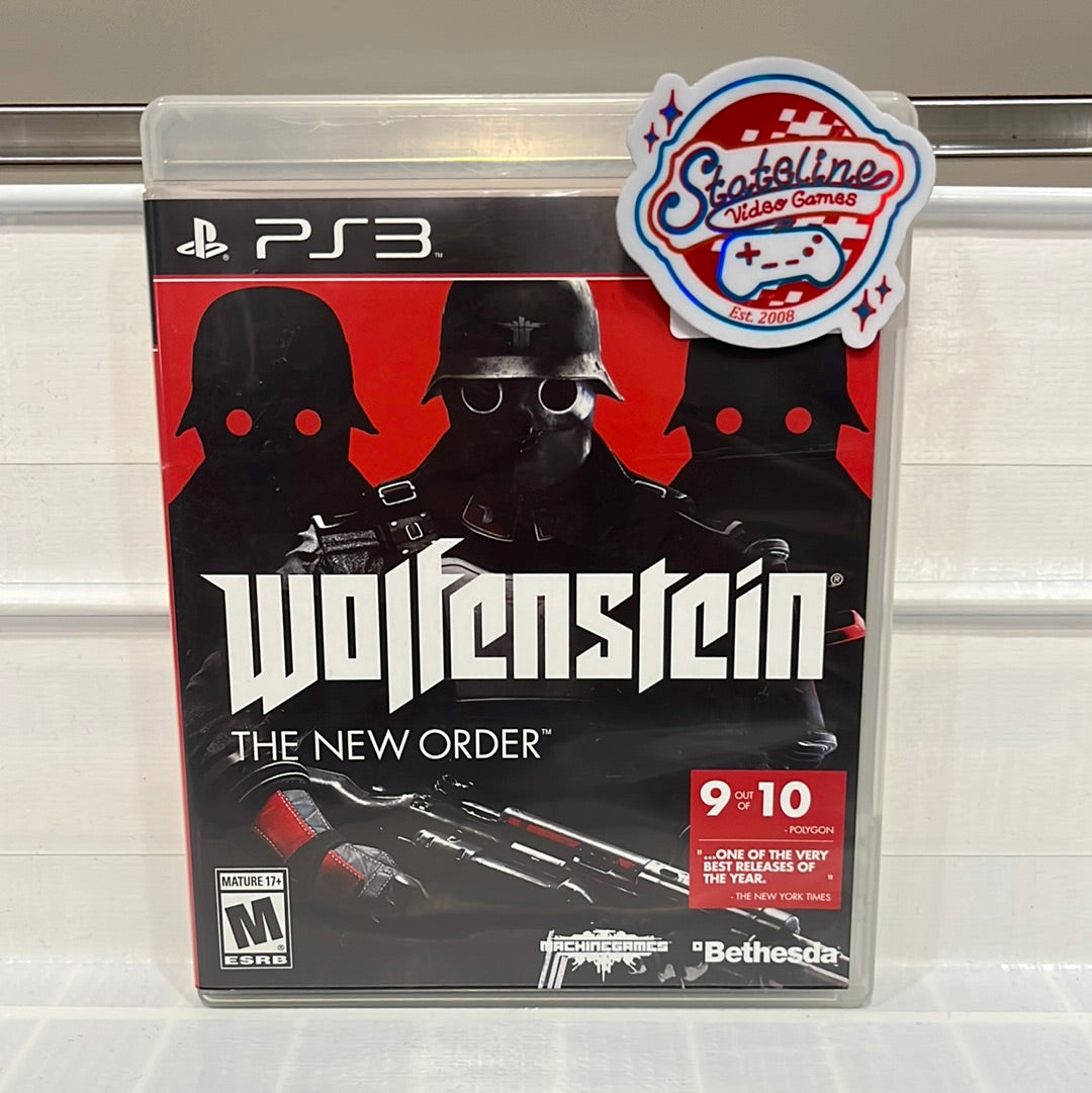 Wolfenstein Playstation Wolfenstein: The New Order Playstation