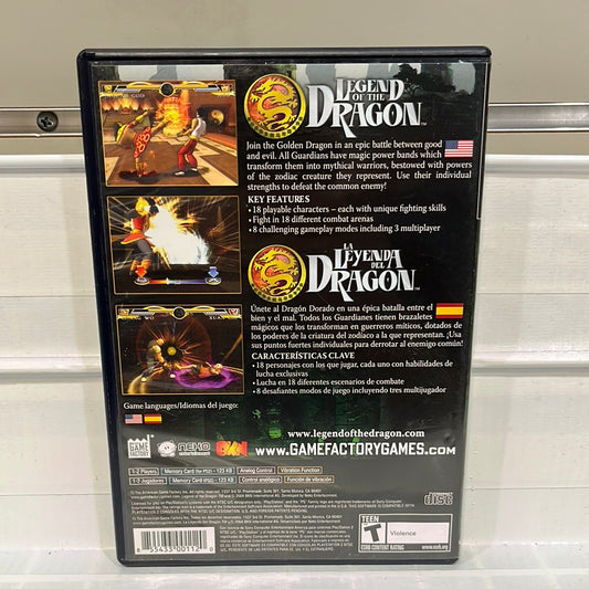 Legend of the Dragon - Playstation 2