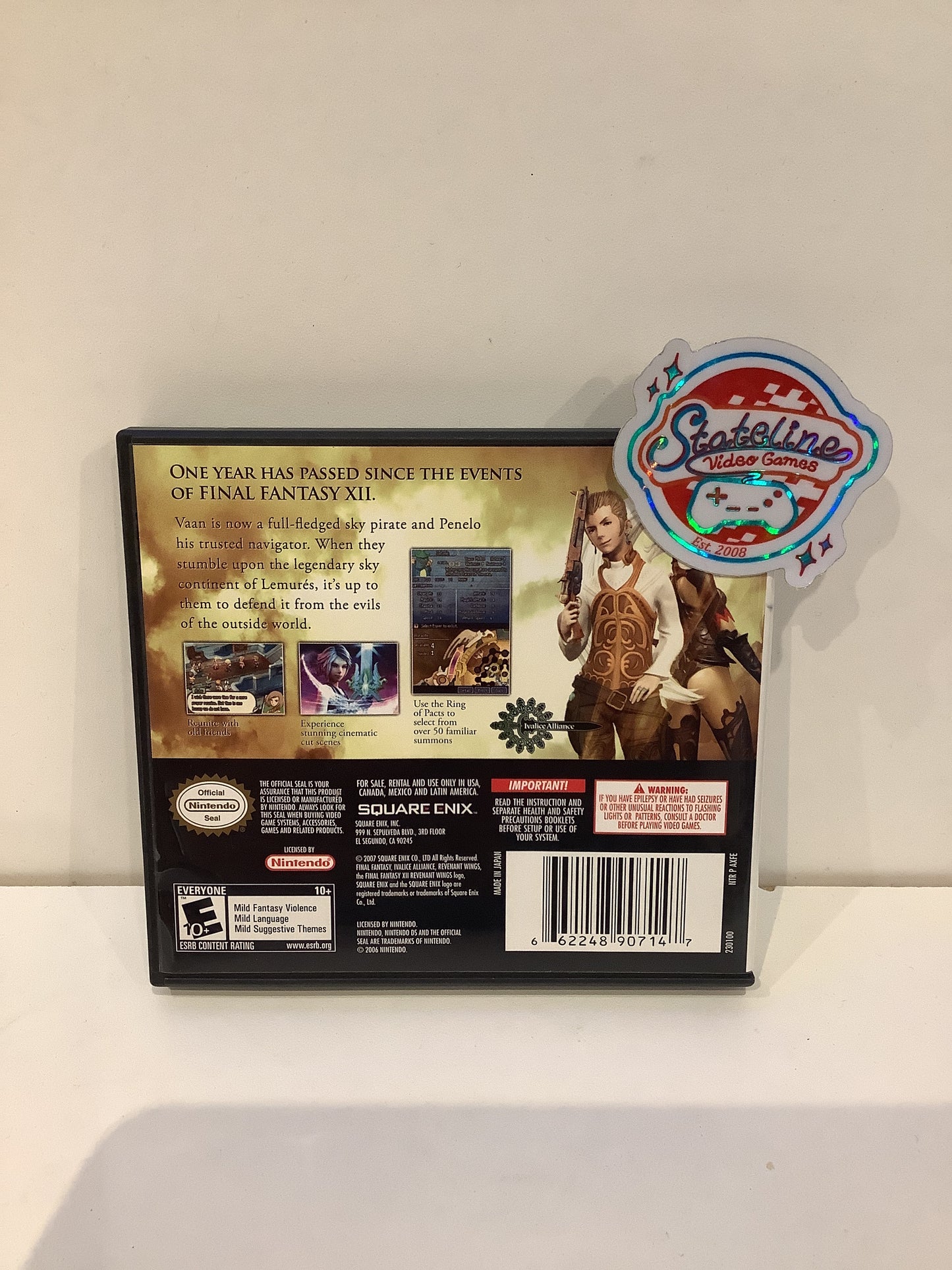 Final Fantasy XII Revenant Wings - Nintendo DS