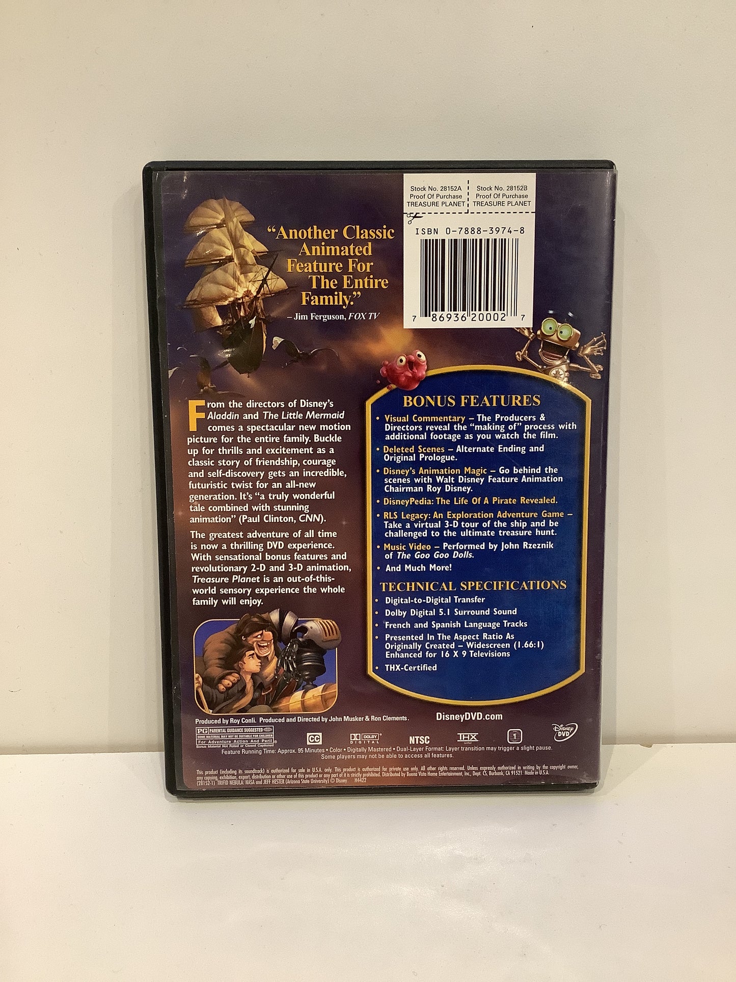 Treasure Planet - DVD