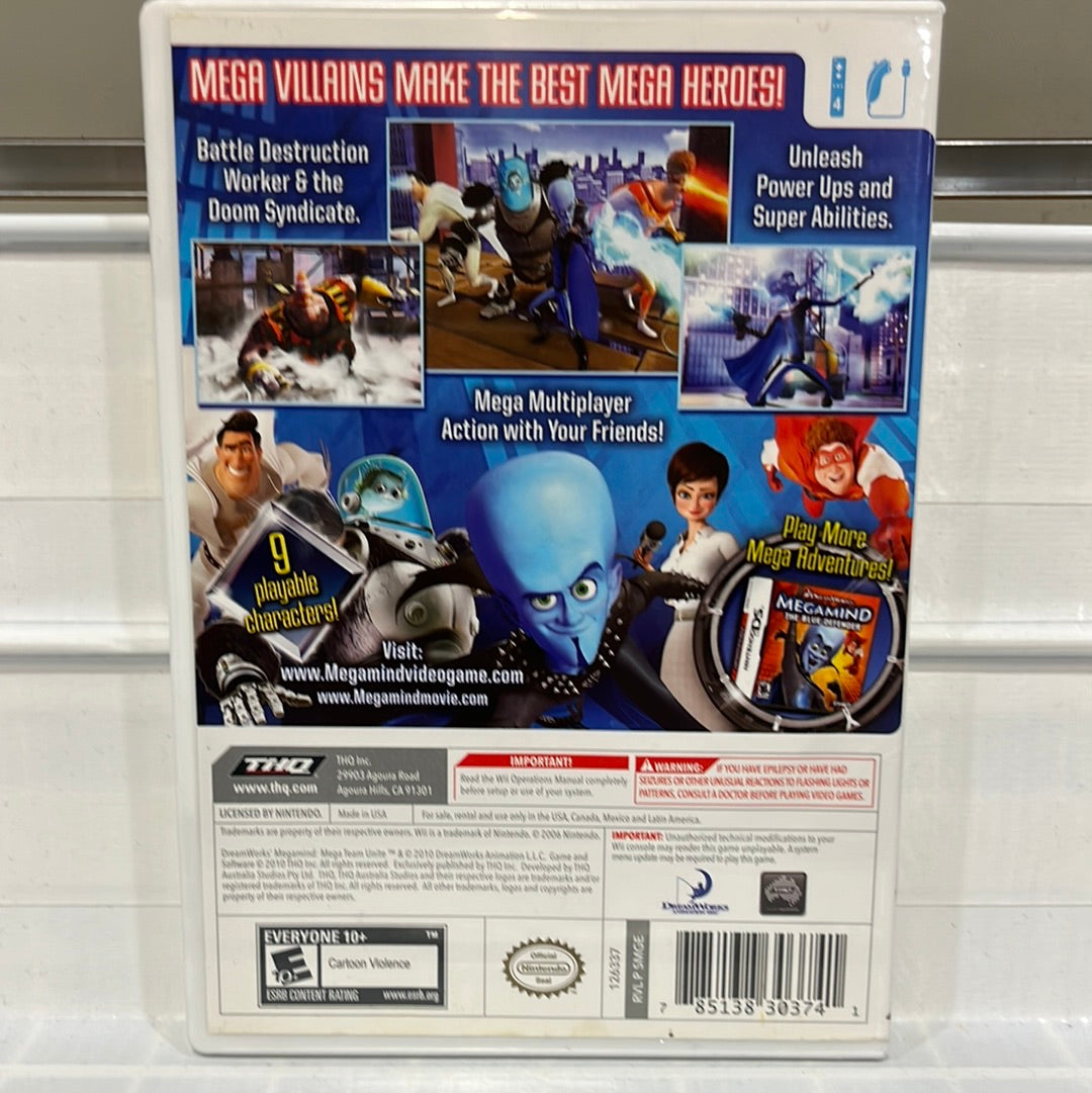 MegaMind: Mega Team Unite - Wii