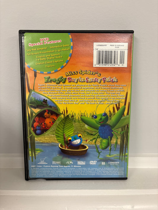 Miss Spider's Froggy Day in Sunny Patch - DVD
