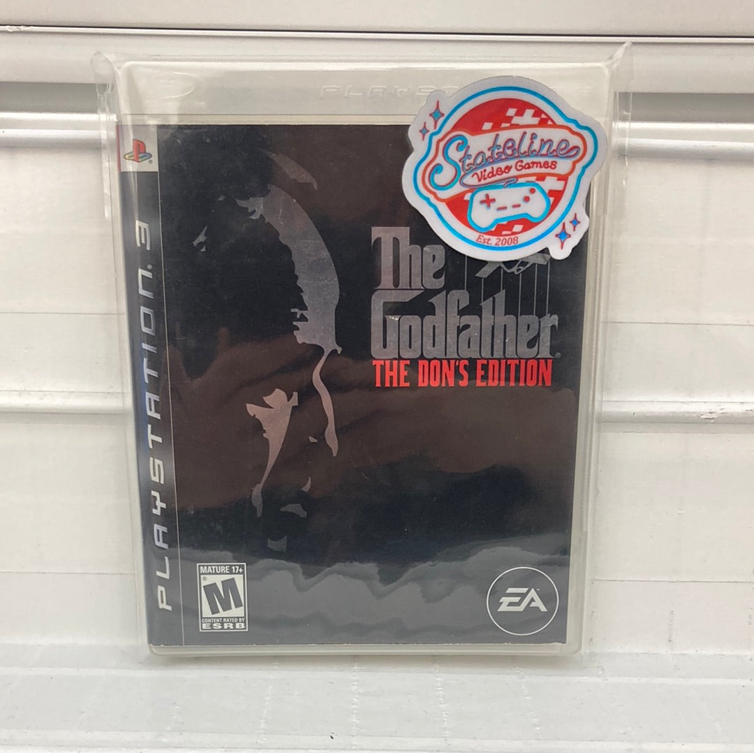 The Godfather Don's Edition For Playstation 3 hot