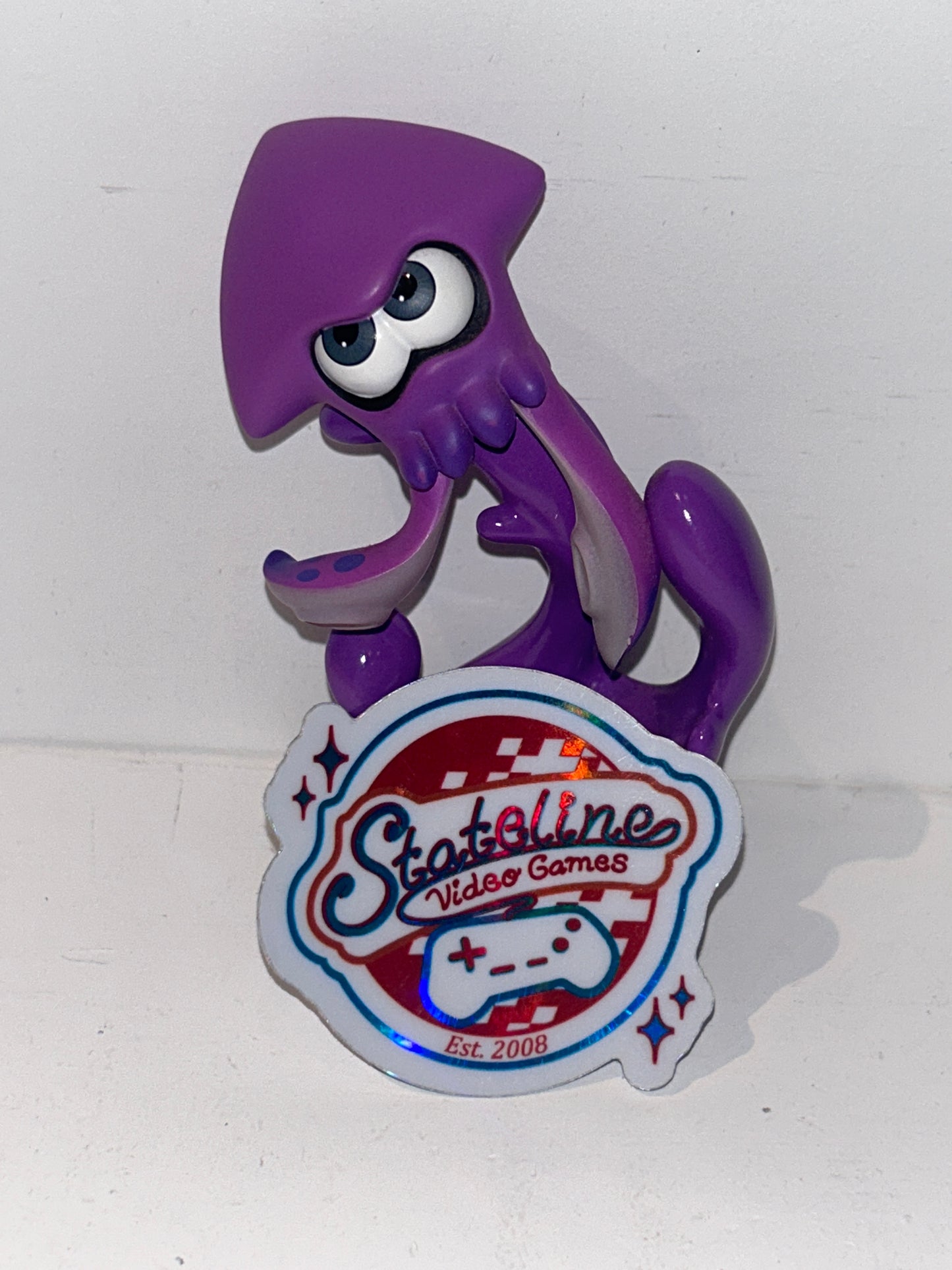 Inkling Squid - Neon Purple - Amiibo