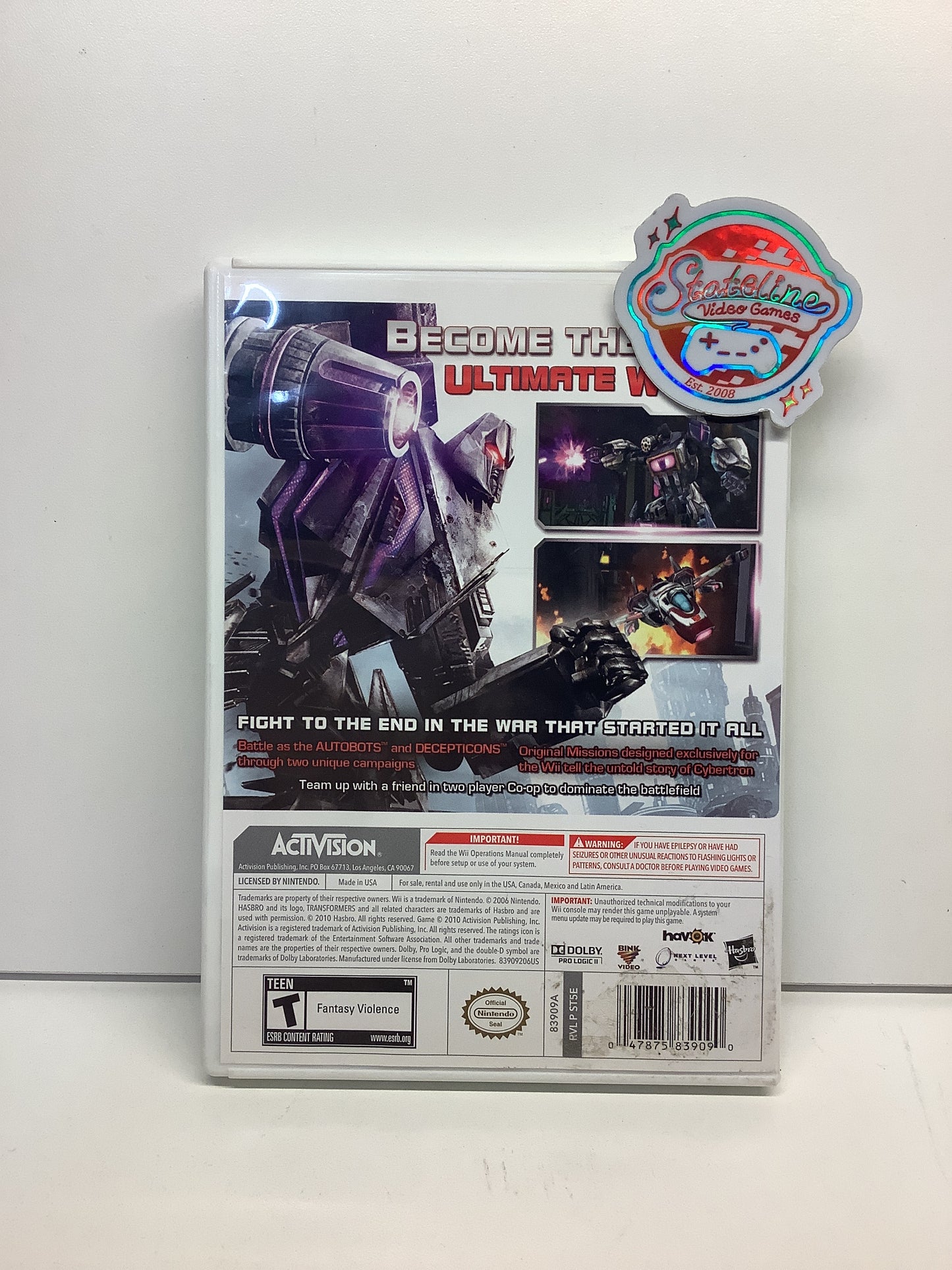 Transformers: Cybertron Adventures - Wii