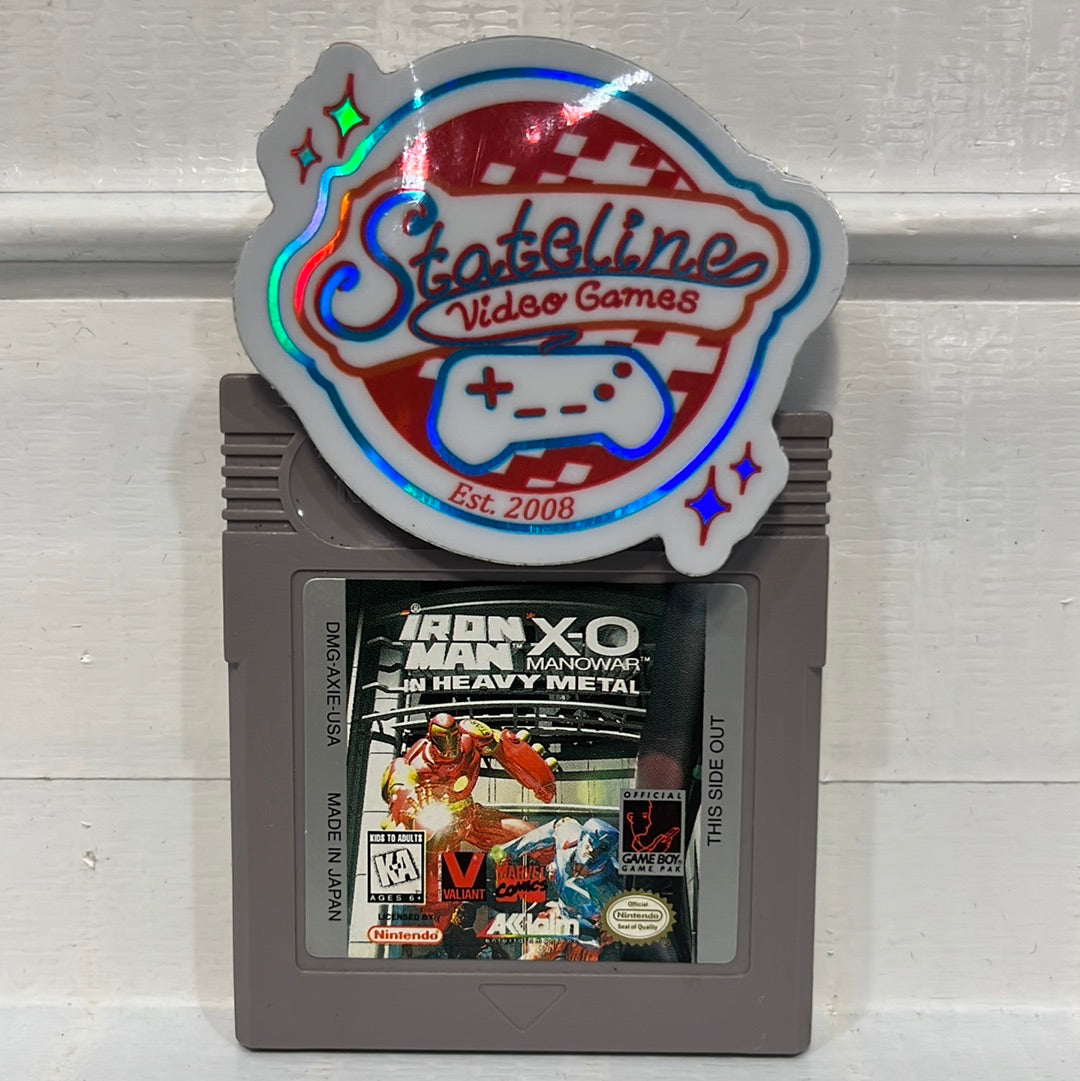 Iron Man X-O Manowar in Heavy Metal - GameBoy