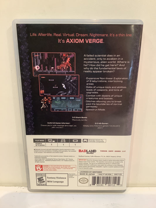 Axiom Verge - Nintendo Switch