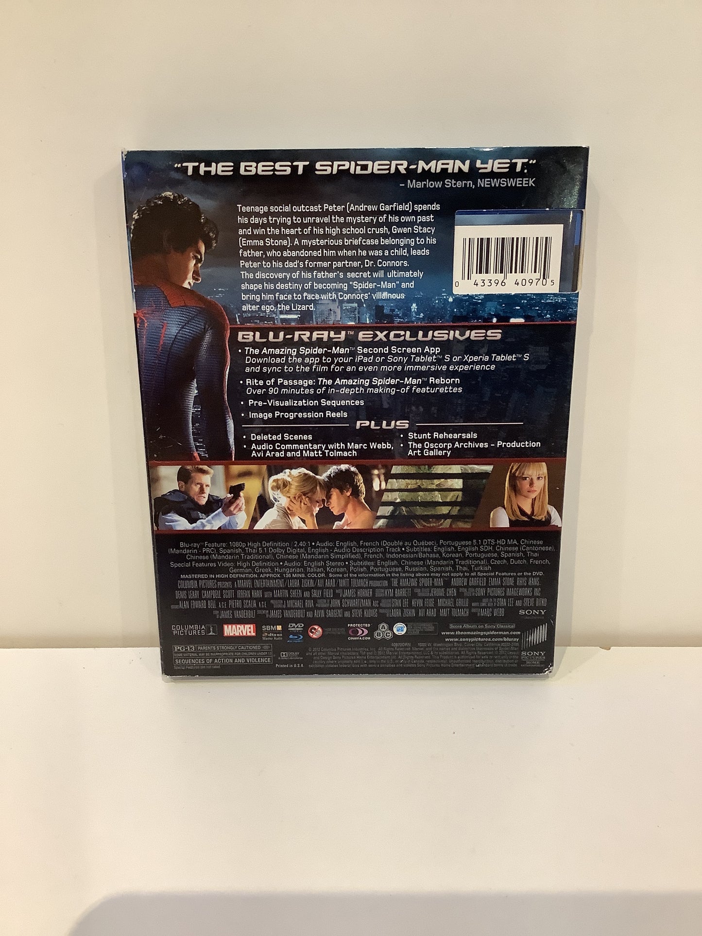 The Amazing Spider-Man - Blu-Ray