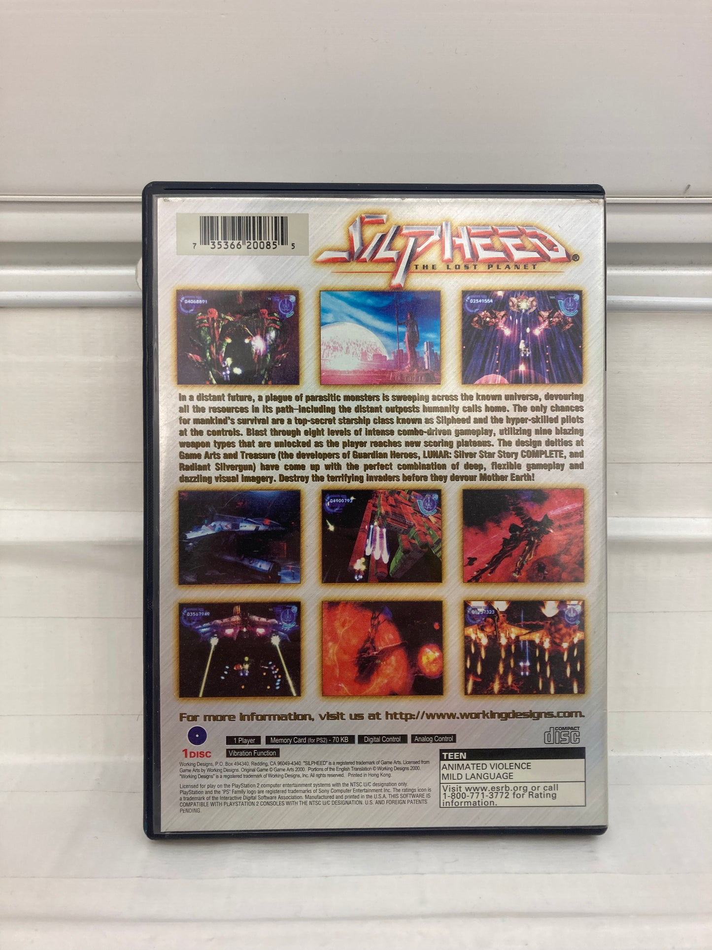 Silpheed Lost Planet - Playstation 2