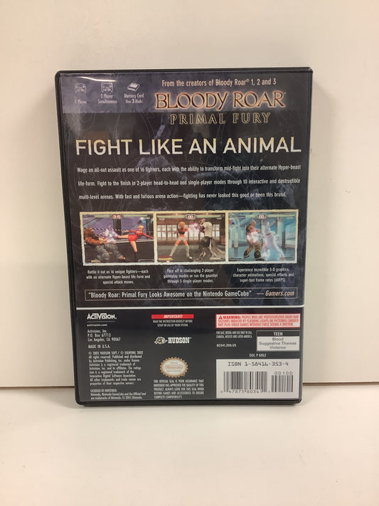 Bloody Roar Primal Fury - Gamecube