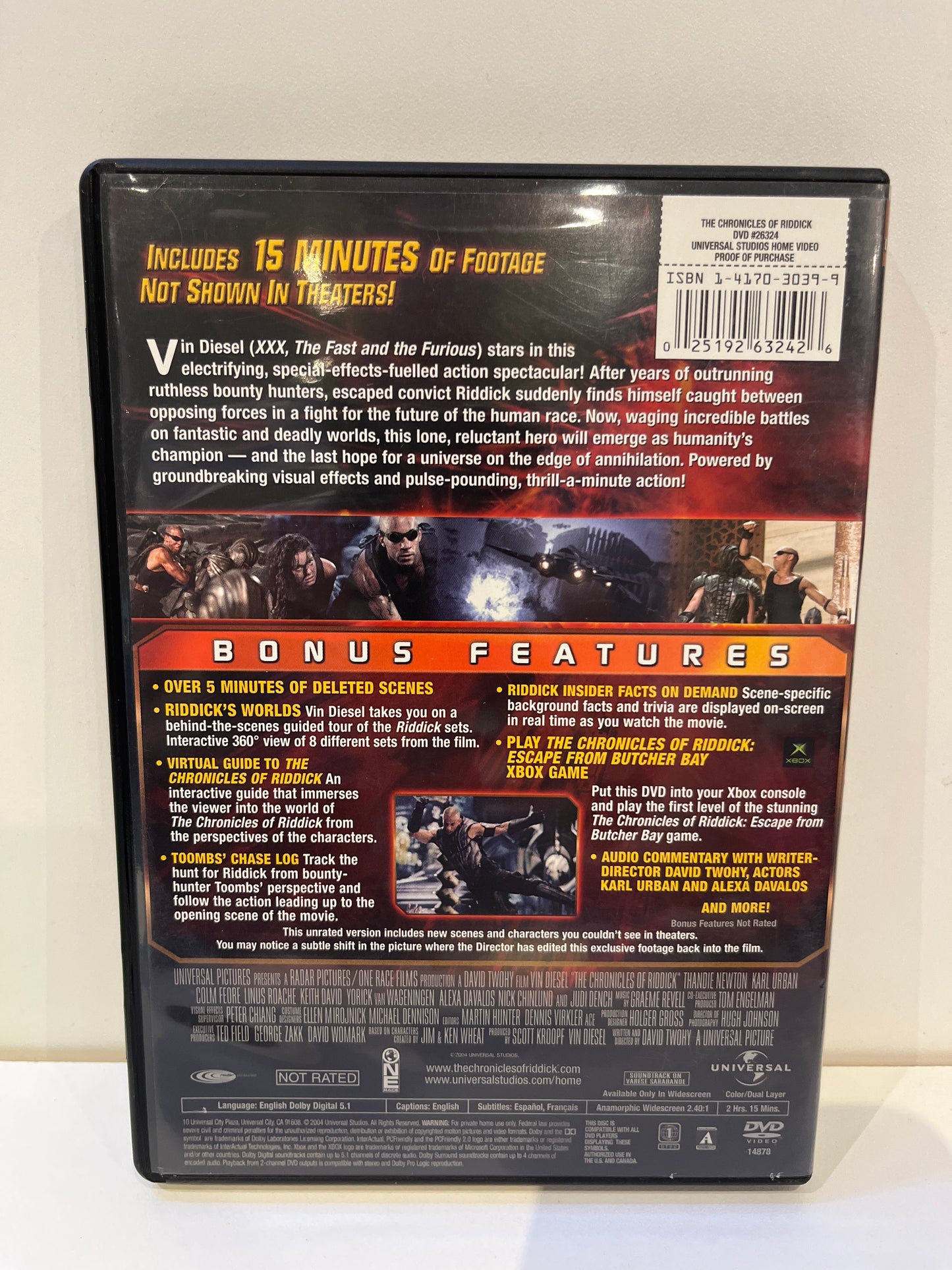 The Chronicles of Riddick - DVD