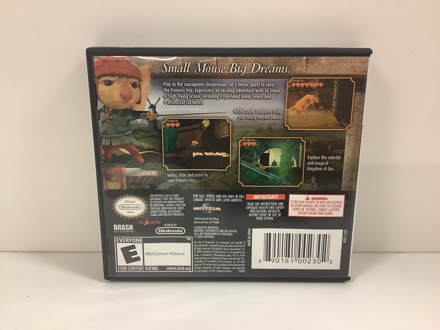 The Tale of Despereaux - Nintendo DS