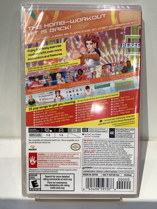 Fitness Boxing 2: Rhythm and Exercise - Nintendo Switch