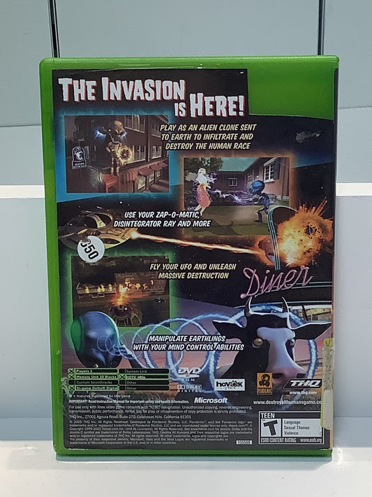 Destroy All Humans - Xbox