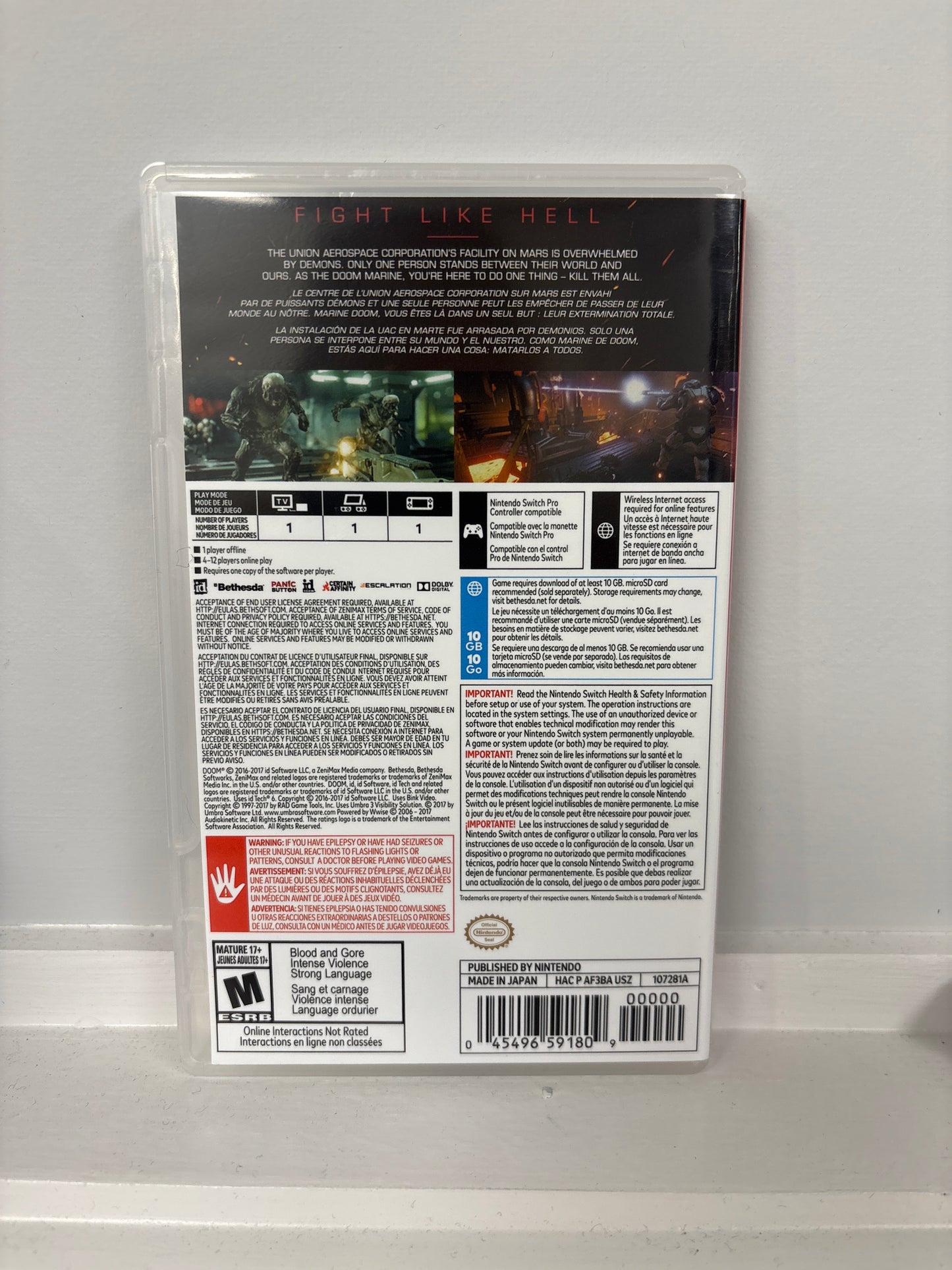 Doom - Nintendo Switch