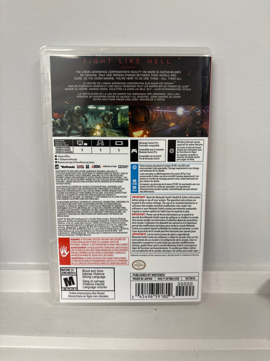 Doom - Nintendo Switch
