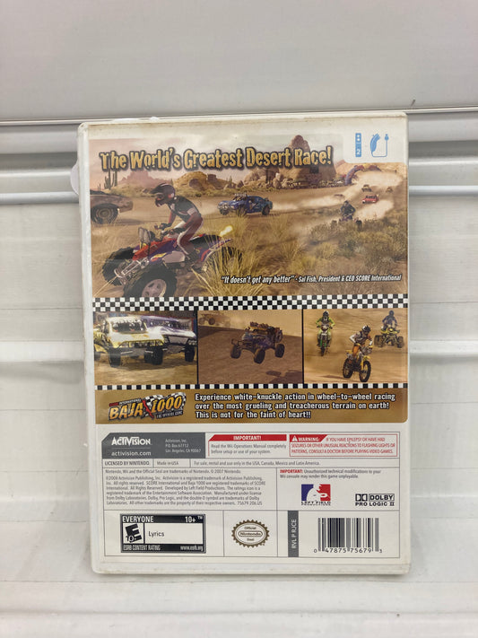 SCORE International Baja 1000 - Wii